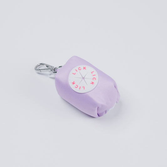 CLASSIC LILAC - POOP BAG POUCH (NEW CLIP) - LICKco