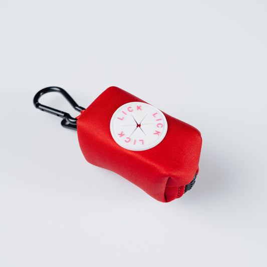 RED VELVET - POOP BAG POUCH