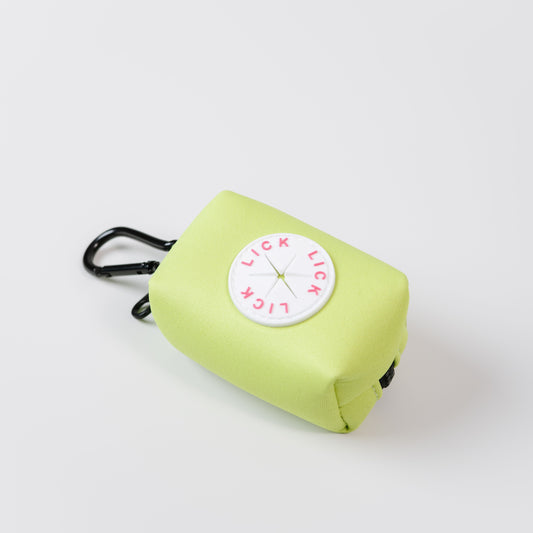 TENNIS BALL GREEN - POOP BAG POUCH - LICKco