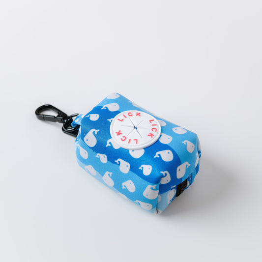WHALES - POOP BAG POUCH - LICKco