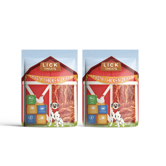 TASTY CHICKEN JERKY (PACK OF 2)