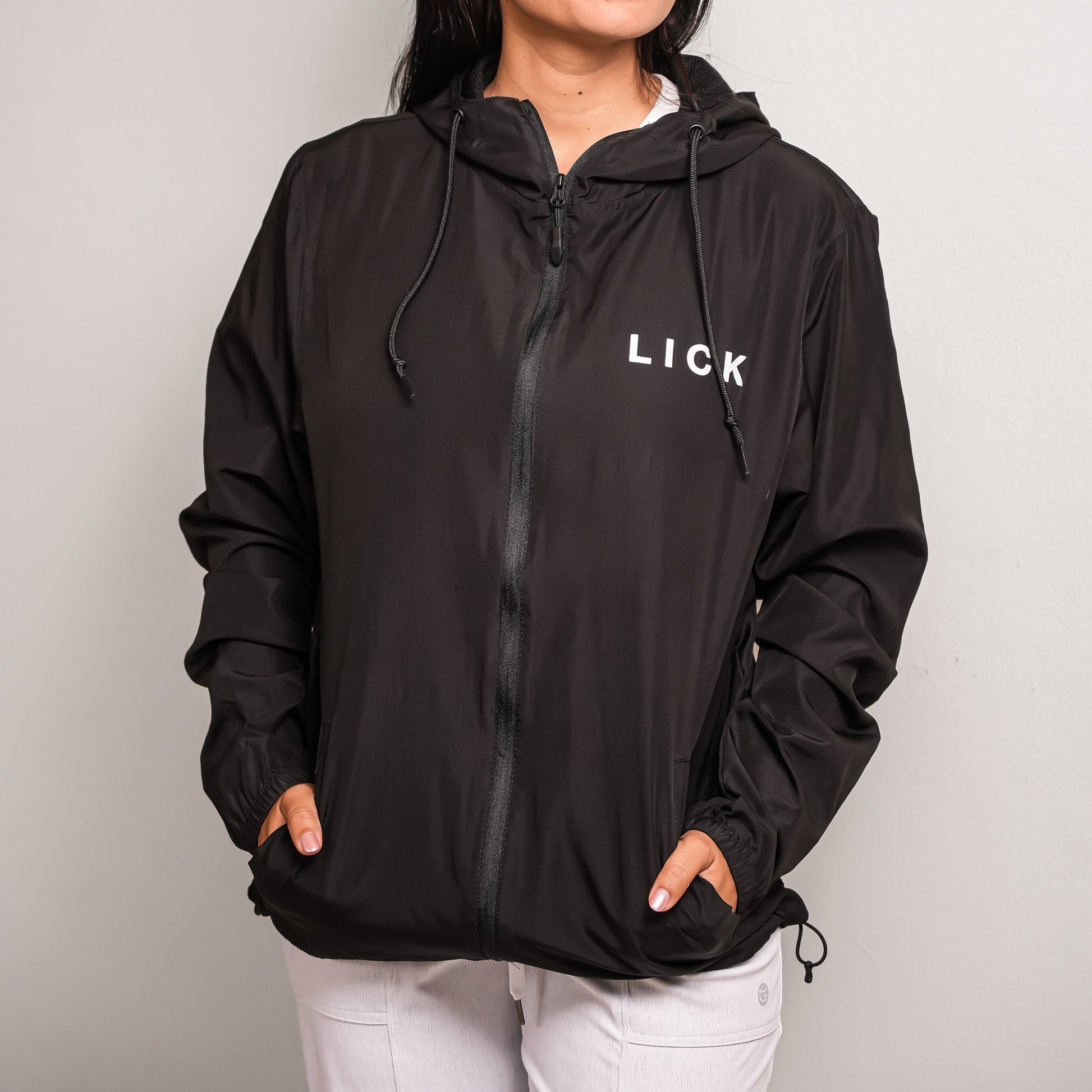 LICKER - WINDBREAKER (BLACK) - LICKco