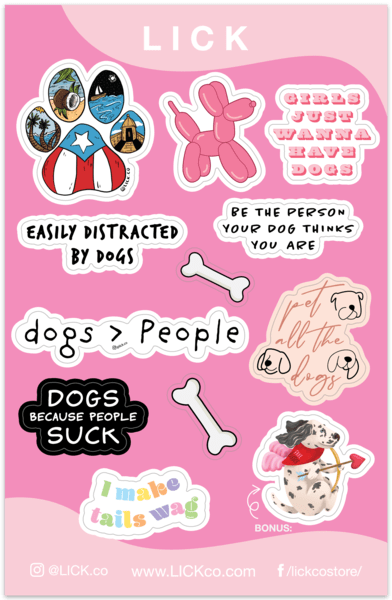 MINI STICKER SHEET - SPECIAL EDITION - LICKco