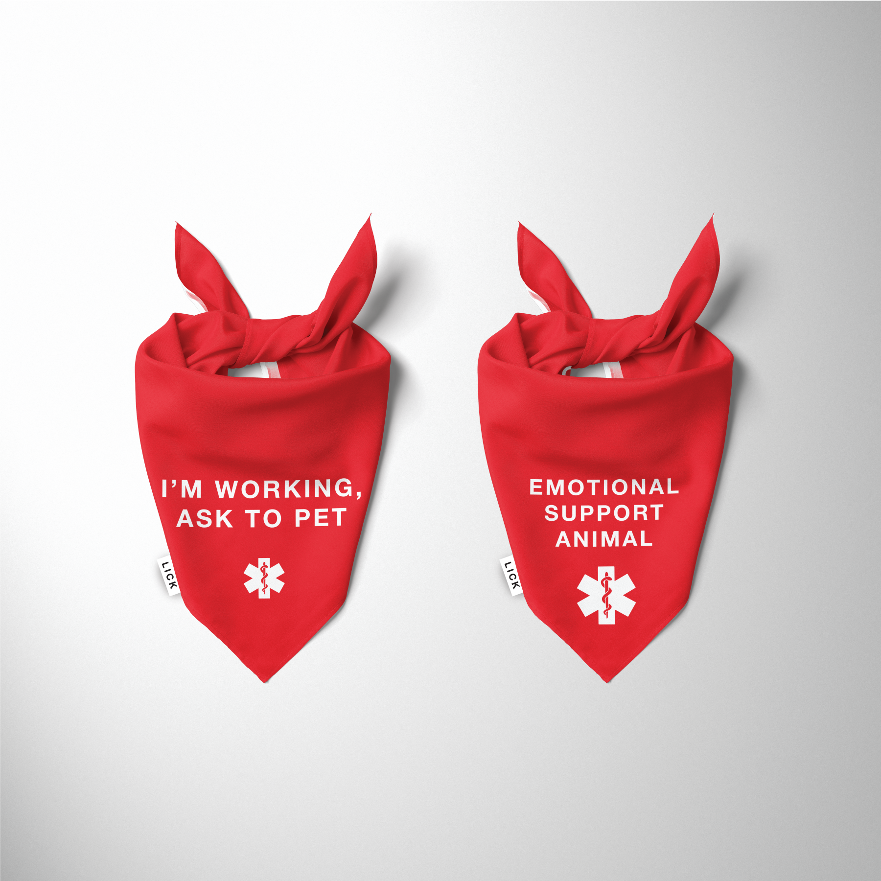 Emotional support online dog bandana