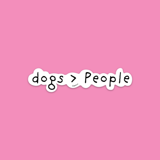 DOGS>PEOPLE - LICKco