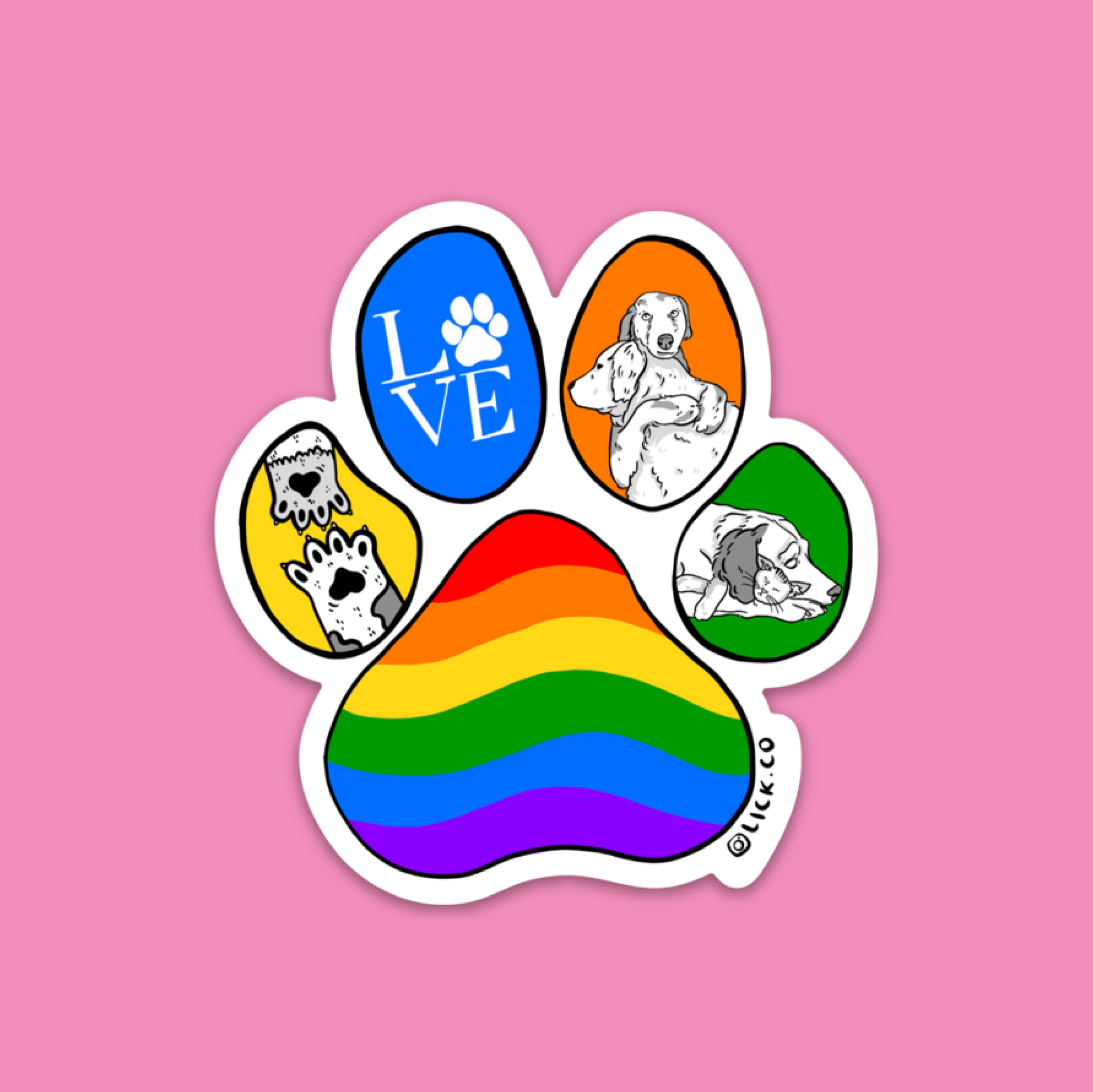 PRIDE PAW - LICKco