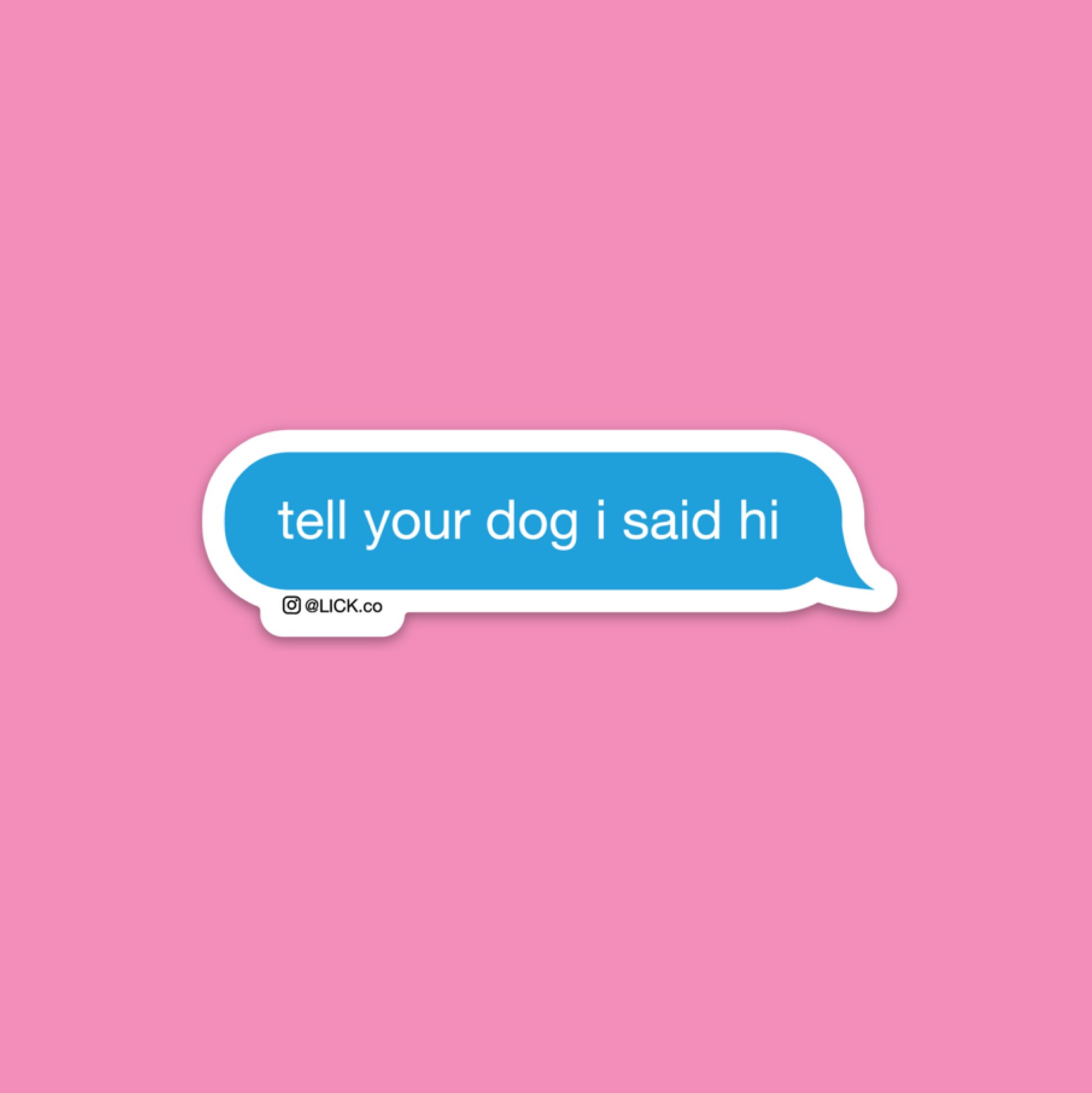 TEXTING #2 - LICKco