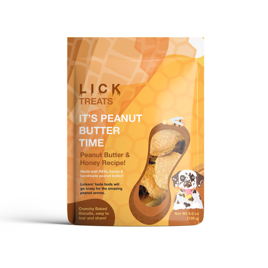 PEANUT BUTTER & HONEY RECIPE - LICKco