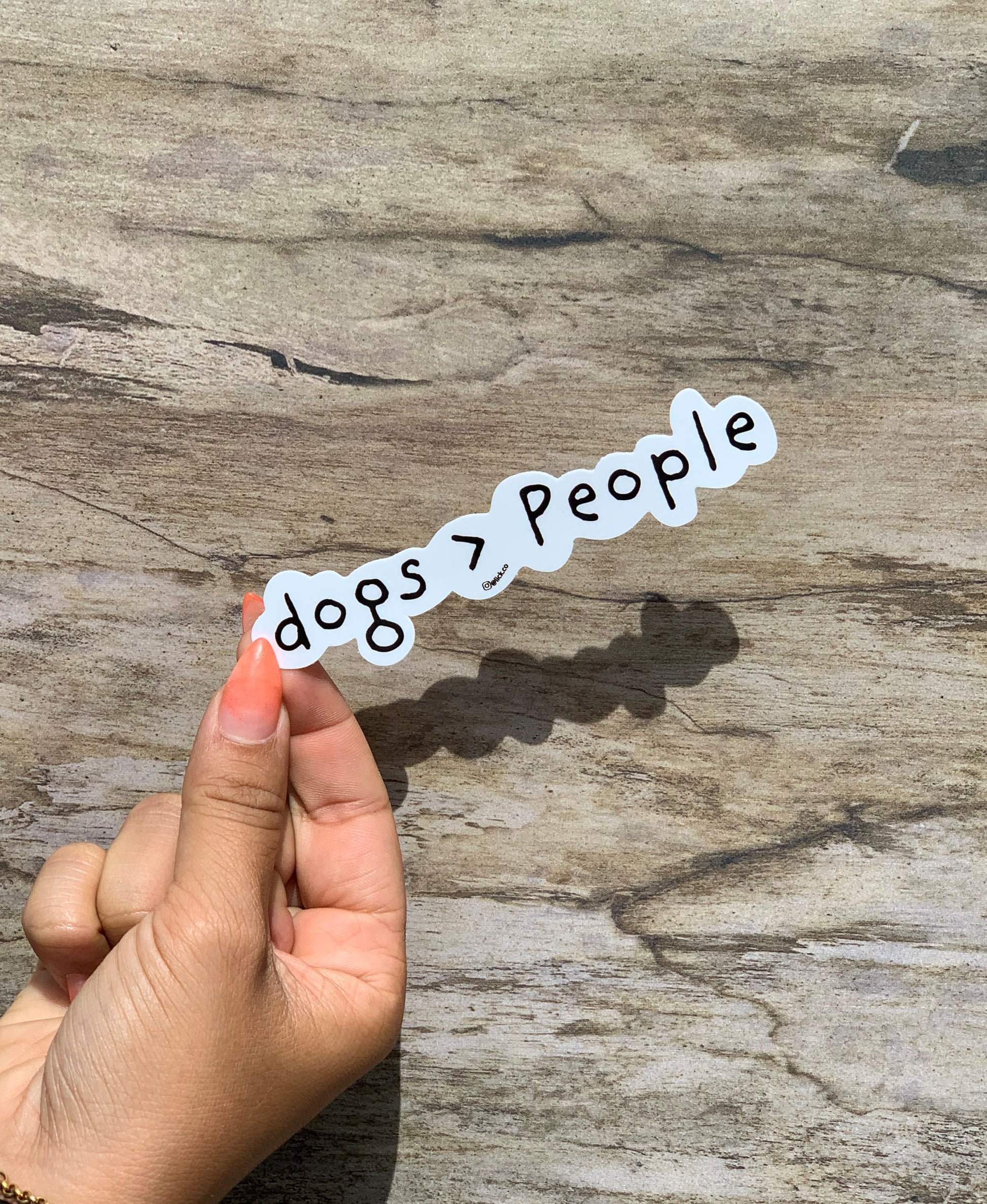 DOGS>PEOPLE - LICKco