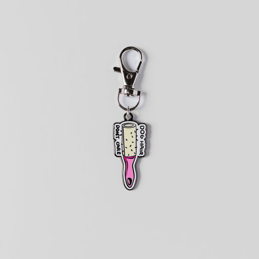 DOG HAIR, DON'T CARE - PREMIUM KEYCHAINS