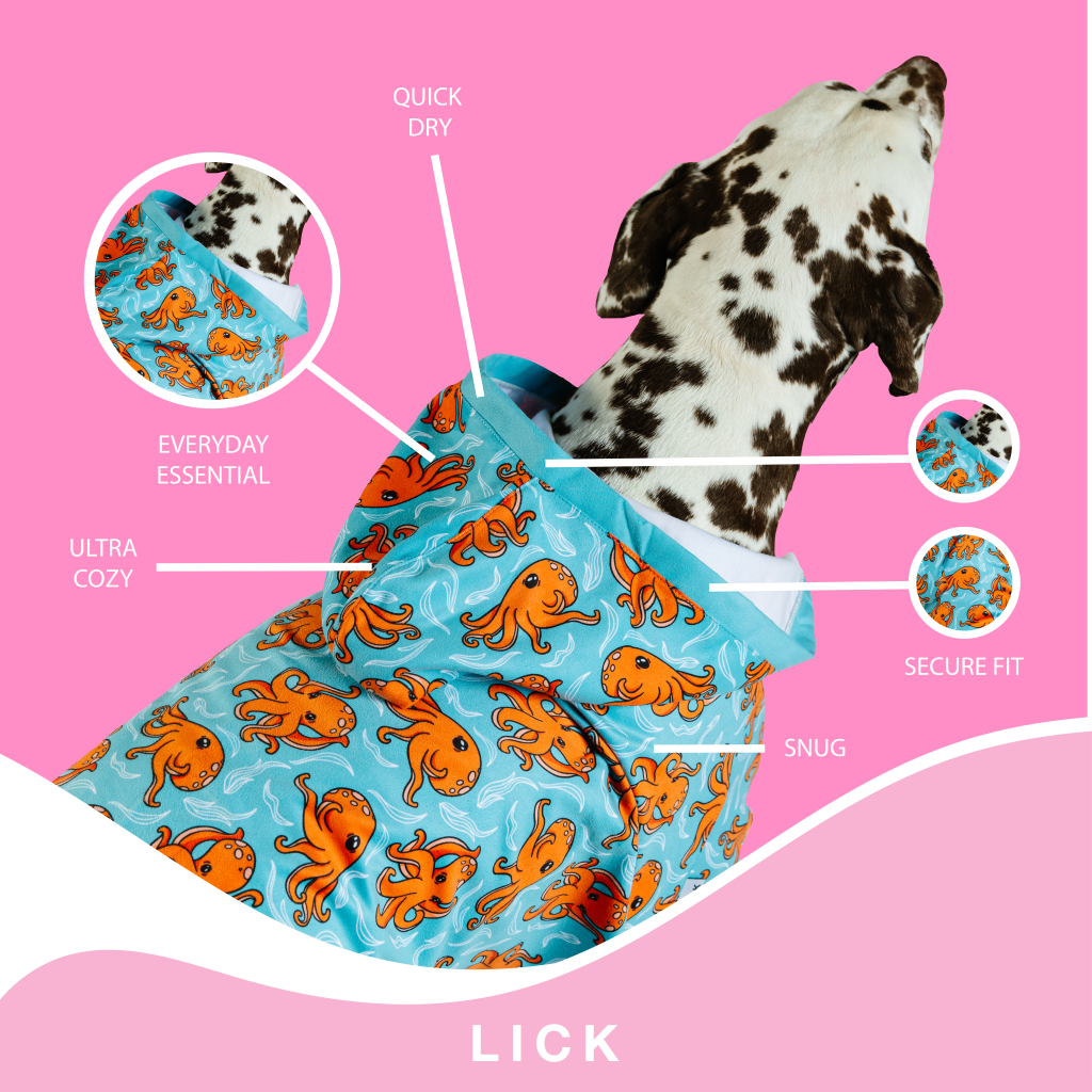 LIFESTYLE SNUGGLE ROBE - TENTACLES - LICKco
