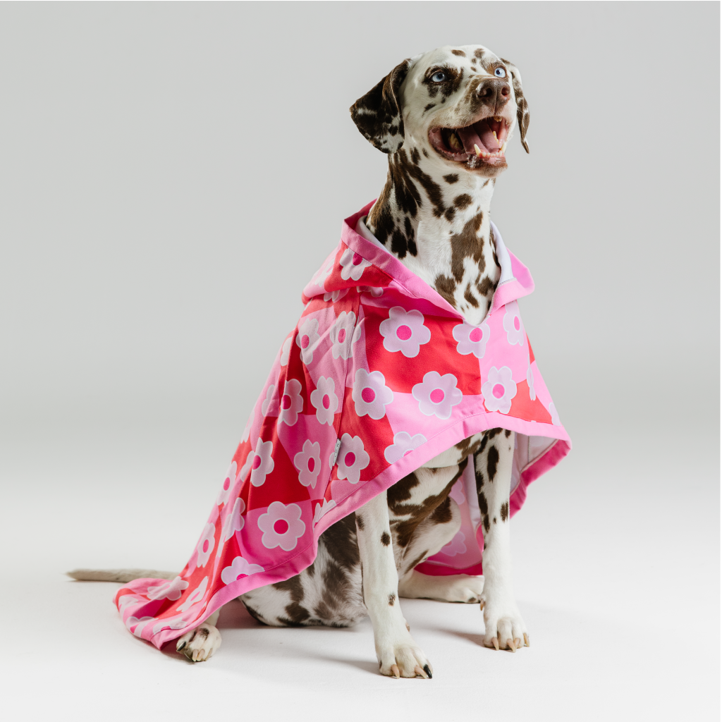 LIFESTYLE SNUGGLE ROBE - PINK GROOVES - LICKco