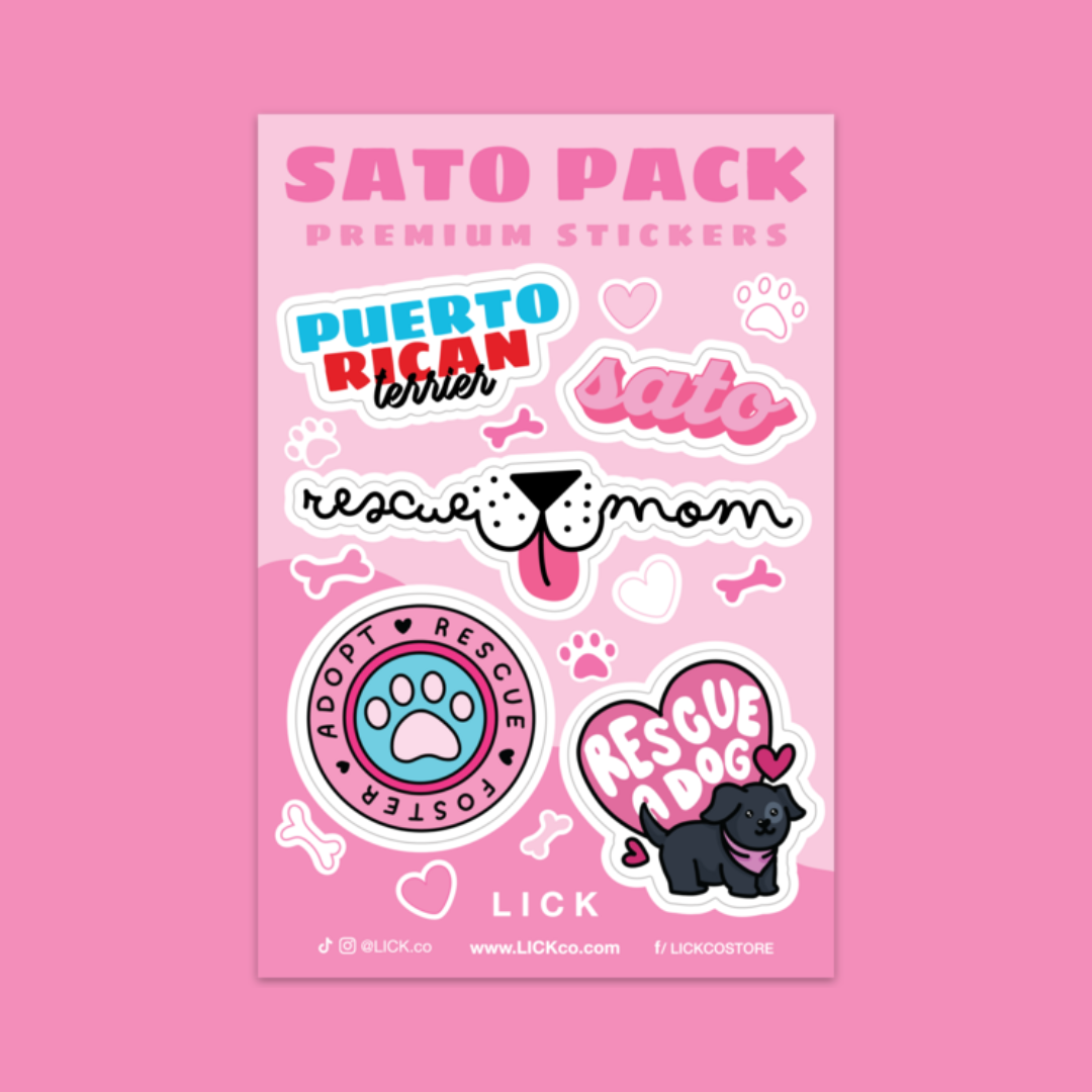 Sato Sticker SATO PACK - MINI STICKER SHEET – LICKco