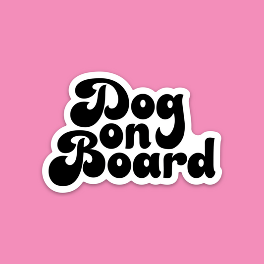 DOG ON BOARD