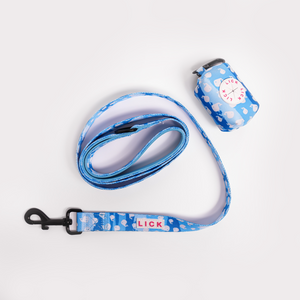 WHALES BUNDLE (LEASH & POOP BAG) - LICKco