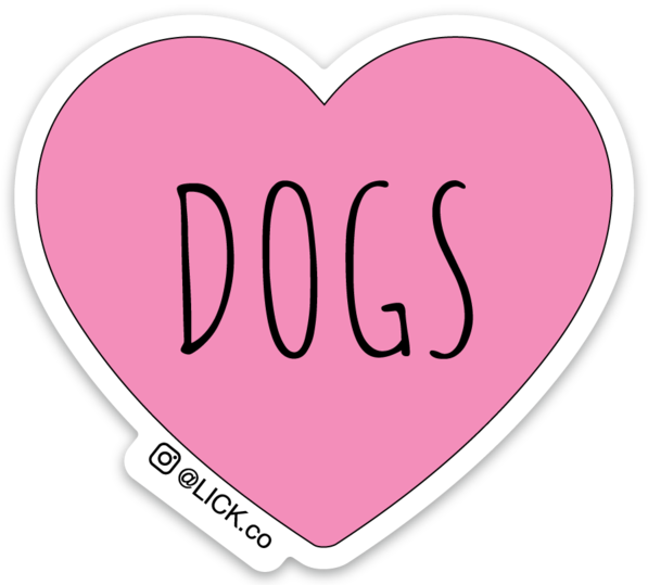 I LOVE DOGS - LICKco